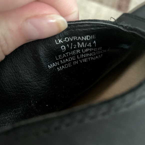 Lucky brand leather peep toe shoes - Picture 6 of 8